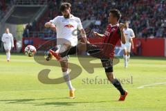 2. Bundesliga - Fußball - FC Ingolstadt 04 - RB Leipzig - rechts Stefan Lex (14, FCI)