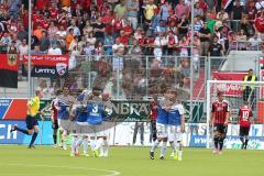 2. Bundesliga - FC Ingolstadt 04 - SV Darmstadt 98 - Tor für Darmstadt 0:1 Jubel