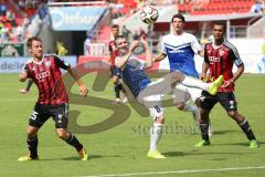 2. Bundesliga - FC Ingolstadt 04 - SV Darmstadt 98 - links Karl-Heinz Lappe (25) gegen Jerome Gondorf