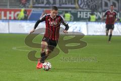 2. Bundesliga - FC Ingolstadt 04 - VfR AAlen - 4:1 - Mathew Leckie (7) mit starkem Antritt auf das Tor