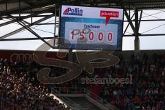 2. Bundesliga - Fußball - FC Ingolstadt 04 - RB Leipzig - Audi Sportpark ausverkauft