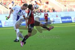 2. Bundesliga - FC Ingolstadt 04 - Erzgebirge Aue - rechts Stefan Lex (14)