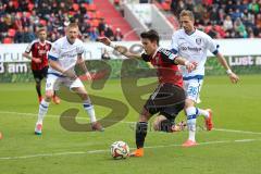 2. Bundesliga - Fußball - FC Ingolstadt 04 - FSV Frankfurt - Hakentrick von Alfredo Morales (6, FCI)