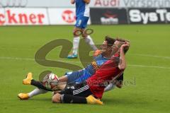 2. Bundesliga - FC Ingolstadt 04 - VfL Bochum - Lukas Hinterseer (16), Stefano Celozzi (VfL) hinten