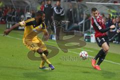 2. Bundesliga - FC Ingolstadt 04 - VfR AAlen - rechts Mathew Leckie (7)