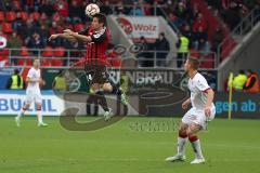 2. BL - FC Ingolstadt 04 - 1. FC Kaiserslautern - Kopfball Stefan Lex (14)