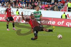 2. Bundesliga -  Saison 2014/2015 - FC Ingolstadt 04 - SpVgg Greuther Fürth - verpasst die Torchance Marvin Matip (34)