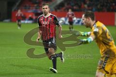 2. BL - FC Ingolstadt 04 - FC St. Pauli - Sturm nach vorner Lukas Hinterseer (16) Torwart Pauli Robin Himmelmann