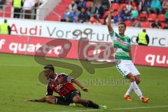 2. Bundesliga -  Saison 2014/2015 - FC Ingolstadt 04 - SpVgg Greuther Fürth - verpasst die Torchance Marvin Matip (34)