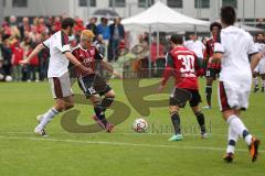 2. Bundesliga - FC Ingolstadt 04 - Saison 2014/2015 - Saisoneröffnung mit Mannschaftsvorstellung - Fanmannschaft gegen 1. Mannschaft Showspiel - Danilo Soares Teodoro (15) und Tamas Hajnal (30)