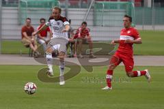 2. Bundesliga - Testspiel - FC Ingolstadt 04 - VfB Stuttgart II - Saison 2014/2015 - Moritz Hartmann (9) schießt auf das Tor