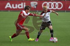 2. Bundesliga - Testspiel - FC Ingolstadt 04 - SpVgg Unterhaching - 2:1 - Fabian Götze gegen Danilo Soares Teodoro (15)