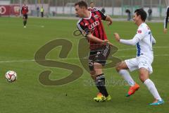 2. Bundesliga - Saison 2014/2015 - Testspiel - FC Ingolstadt 04 - SV Grödig - links Karl-Heinz Lappe (25) scheitert an der Abwehr