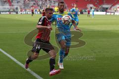 2. Bundesliga - Testspiel - FC Ingolstadt 04 - 1. FC Köln - links Stefan Lex (14) und rechts Dominic Maroh