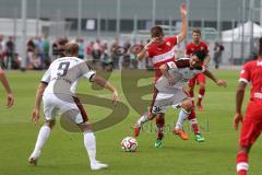 2. Bundesliga - Testspiel - FC Ingolstadt 04 - VfB Stuttgart II - Saison 2014/2015 - Zweikampf Almog Cohen (36)