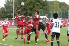 2. Bundesliga - Testspiel - FC Ingolstadt 04 - SpVgg Unterhaching - 2:1 - Michael Zant (13) kommt nicht hin, 15 Jonas Hummel