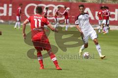 2. Bundesliga - Testspiel - FC Ingolstadt 04 - VfB Stuttgart II - Saison 2014/2015 - Benjamin Hübner (5) rechts