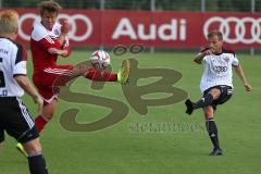 2. Bundesliga - Testspiel - FC Ingolstadt 04 - SpVgg Unterhaching - 2:1 - Steffen Jainta (24) trifft Fabian Götze
