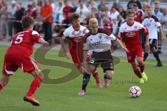 2. Bundesliga - Testspiel - FC Ingolstadt 04 - SpVgg Unterhaching - 2:1 - Danilo Soares Teodoro (15) und Bedrängnis