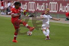 2. Bundesliga - Testspiel - FC Ingolstadt 04 - VfB Stuttgart II - Saison 2014/2015 - Flanke von rechts Danilo Soares Teodoro (15)