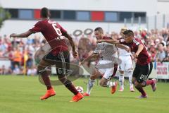 2. Bundesliga - Testspiel - FC Ingolstadt 04 - 1. FC Nürnberg 2:1 - Mathew Leckie (7) ab durch die Mitte