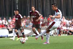 2. Bundesliga - Testspiel - FC Ingolstadt 04 - 1. FC Nürnberg 2:1 - zweiter Foulelfmeter, Alfredo Morales (6) trifft zum 1:0 für den FC04