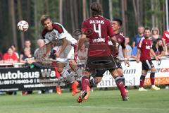 2. Bundesliga - Testspiel - FC Ingolstadt 04 - 1. FC Nürnberg 2:1 - links Lukas Hinterseer (16)