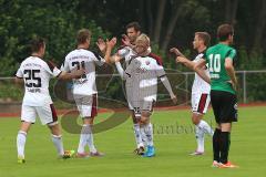 2. Bundesliga - Testspiel - FC Ingolstadt 04 - Wacker Innsbruck - 2:1 - Karl-Heinz Lappe (25)  stürmt zum Tor und trifft zum 1:0 Tor Jubel