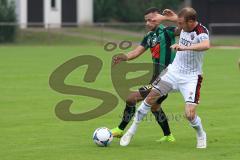 2. Bundesliga - Testspiel - FC Ingolstadt 04 - Wacker Innsbruck - 2:1 - Moritz Hartmann (9) Zweikampf