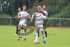 2. Bundesliga - Testspiel - FC Ingolstadt 04 - Wacker Innsbruck - 2:1 - Sturm auf das Tor Stefan Wannenwetsch (22), links Robert Bauer (23)