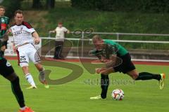 2. Bundesliga - Testspiel - FC Ingolstadt 04 - Wacker Innsbruck - 2:1 - Karl-Heinz Lappe (25) links schießt Gegner an