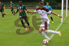 2. Bundesliga - Testspiel - FC Ingolstadt 04 - Wacker Innsbruck - 2:1 - Tomas Pekhart (11) rettet den Ball auf der Linie