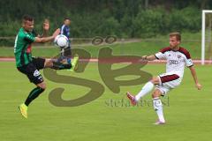 2. Bundesliga - Testspiel - FC Ingolstadt 04 - Wacker Innsbruck - 2:1 - Steffen Jainta (24) lupft den Ball rechts