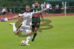 2. Bundesliga - Testspiel - FC Ingolstadt 04 - Wacker Innsbruck - 2:1 - Moritz Hartmann (9) zieht ab