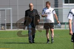 2. Bundesliga - FC Ingolstadt 04 - Saison 2014/2015 - Auftakttraining - Vorsitzender des Vorstandes Peter Jackwerth und Cheftrainer Ralph Hasenhüttl