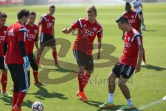 2. Bundesliga - FC Ingolstadt 04 - Saison 2014/2015 - Auftakttraining - mitte Neuzugang Lukas Hinterseer