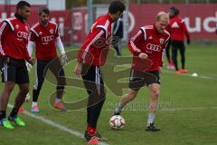 2. Bundesliga - FC Ingolstadt 04 - Saison 2014/2015 - Training - rechts Testspieler Tobias Levels (Ex-Düsseldorfer) im Training