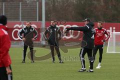2. Bundesliga - FC Ingolstadt 04 - Saison 2014/2015 - Trainingsauftakt nach der Winterpause - Cheftrainer Ralph Hasenhüttl Anweisungen