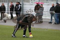 2. Bundesliga - FC Ingolstadt 04 - Saison 2014/2015 - Trainingsauftakt nach der Winterpause - Cheftrainer Ralph Hasenhüttl setzt die Hütchen