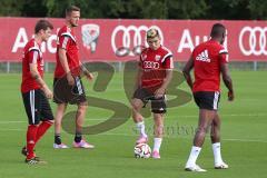 2. Bundesliga -  Saison 2014/2015 - FC Ingolstadt 04 - Neuzugang Tomas Pekhart (11) zweiter von links im Training