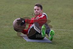 FC Ingolstadt 04 - Neuzugang Thomas Pledl beim Zirkeltraining  -  Foto: Jürgen Meyer