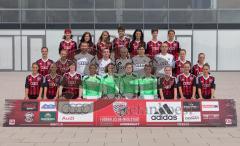 Frauen Fußball - Regionalliga - FC Ingolstadt 04 - Saison 2014/2015 - Fotoshooting - Mannschaftsfoto - Namensliste per Email an presse @ kbumm.de anfordern