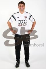 Frauen Fußball - Regionalliga - FC Ingolstadt 04 - Saison 2014/2015 - Fotoshooting - Portrait - Johann Herrler (Co-Trainer)