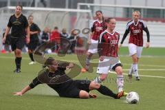 Frauen Fussball - Testspiel - FC Ingolstadt 04 - FC Moosburg - Zweikampf rechts Vanessa Haim (13)