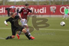 Frauen Fussball - Testspiel - FC Ingolstadt 04 - FC Moosburg - rechts Desiree Birkelbach (15)