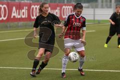 Frauen Fussball - Testspiel - FC Ingolstadt 04 - FC Moosburg - rechts Renate Pieldner (7)