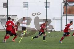 FC Ingolstadt 04 - Trainingsbeginn - U17 - Saison 2014/2015 - Spurttraining mit Pulsüberwachung