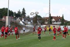 FC Ingolstadt 04 - Trainingsbeginn - U17 - Saison 2014/2015 - Aufwärmen