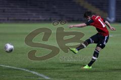 U 17 - Bayernliga - FC Ingolstadt 04 - FC Augsburg - 0:5 - Michael Senger zieht ab