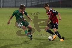 U 17 - Bayernliga - FC Ingolstadt 04 - FC Augsburg - 0:5 - rechts Tjark Dannemann